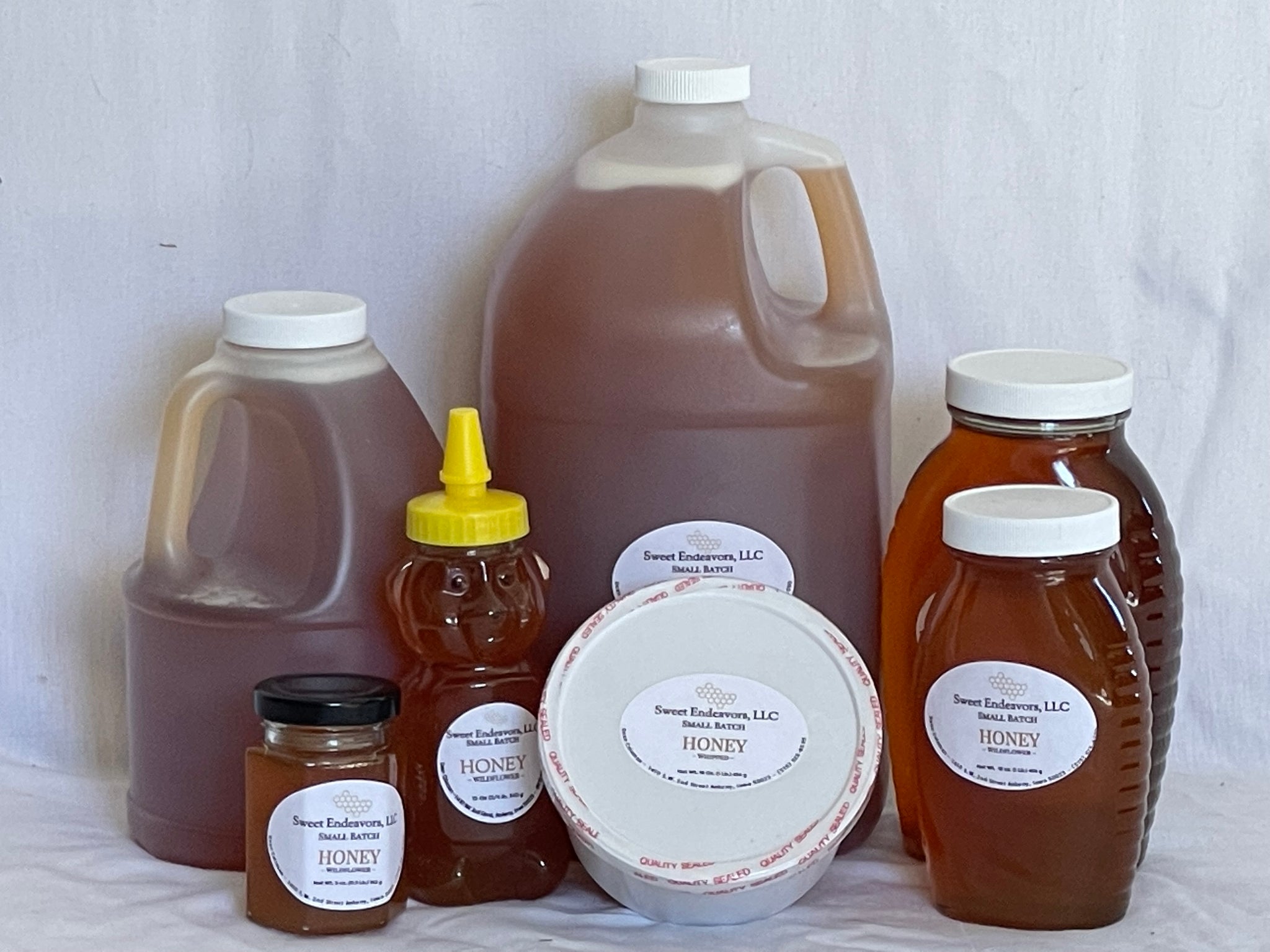 5 Oz. Hexagonal Jar of Honey
